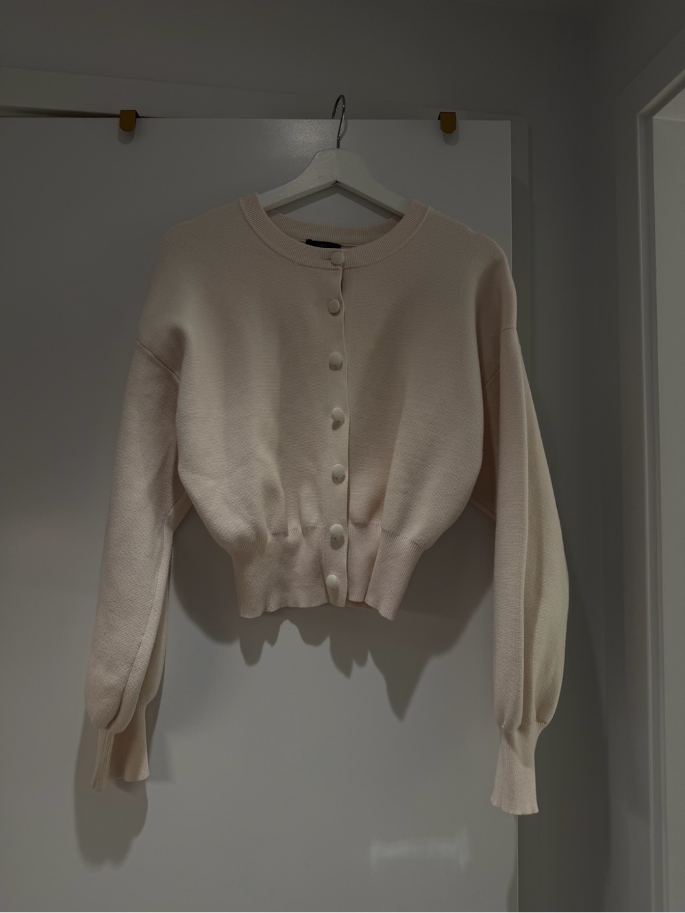 Dynamite Cream Button-Front Women's Cardigan Sweater